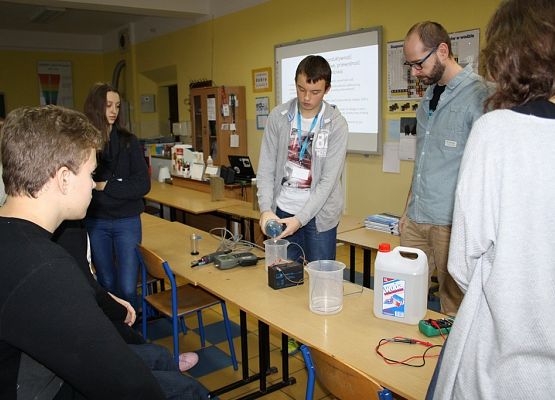 Warsztaty z hydrochemii z p. Adamem Nawrotem grafika