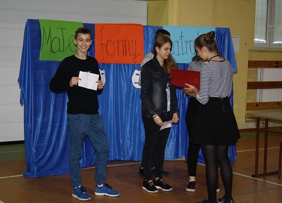 Zakończyły  się kolejne Małe Formy Teatralne klas II i III grafika