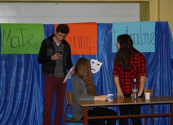 Zakończyły  się kolejne Małe Formy Teatralne klas II i III grafika