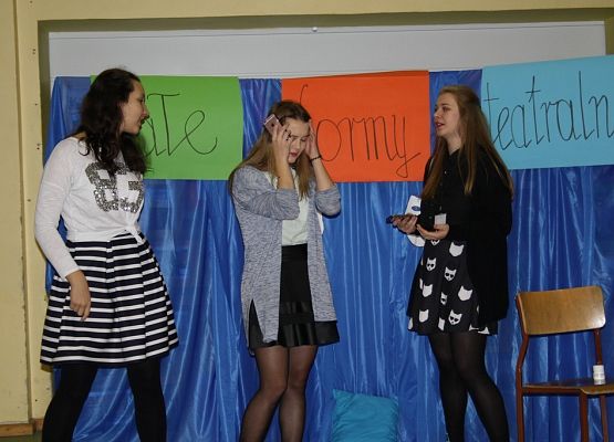 Zakończyły  się kolejne Małe Formy Teatralne klas II i III grafika