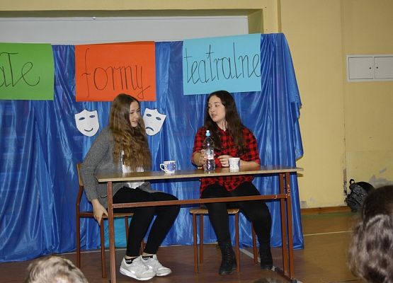 Zakończyły  się kolejne Małe Formy Teatralne klas II i III grafika