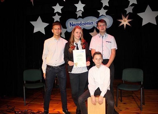 Wesoła nowina - I miejsce Klaudii Juchniewicz grafika