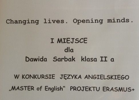 Konkursy projektu Erasmus+ grafika