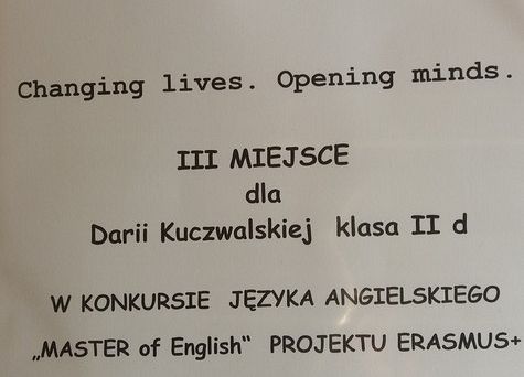 Konkursy projektu Erasmus+ grafika