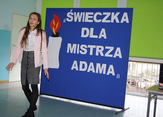 Świeczka dla mistrza Adama grafika
