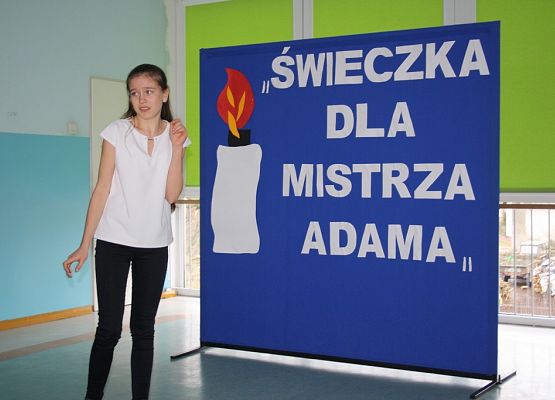Świeczka dla mistrza Adama grafika