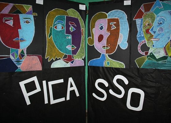 Spotkanie z kubizmem Pabla Picasso grafika