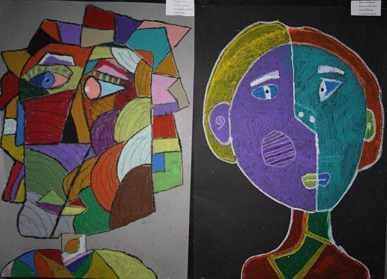 Spotkanie z kubizmem Pabla Picasso grafika