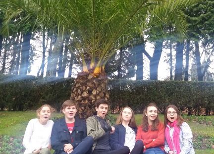 Grupa Erasmus+ w Portugalii grafika