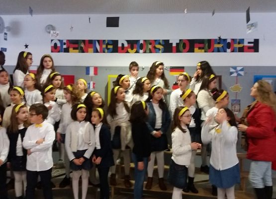 Grupa Erasmus+ w Portugalii grafika