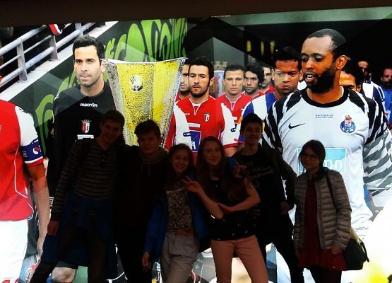 Grupa Erasmus+ w Portugalii grafika