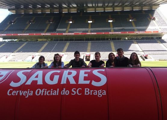 Grupa Erasmus+ w Portugalii grafika