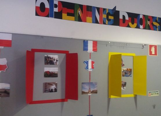 Grupa Erasmus+ w Portugalii grafika