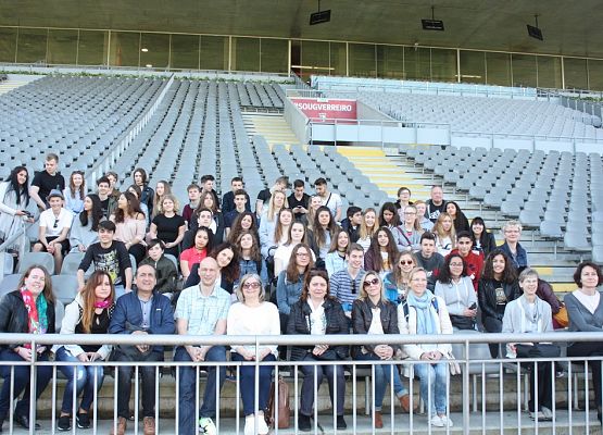 Grupa Erasmus+ w Portugalii grafika