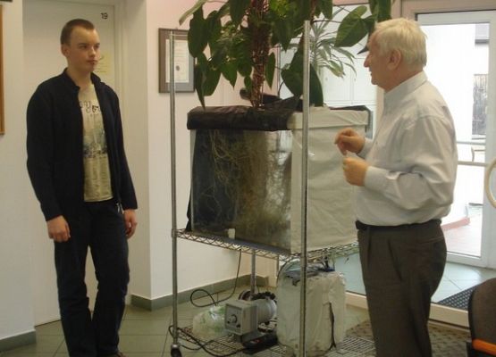 Wizyta w Katedrze Roślin wydziału Ogrodnictwa w Poznaniu grafika