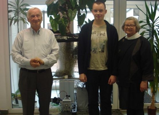 Wizyta w Katedrze Roślin wydziału Ogrodnictwa w Poznaniu grafika