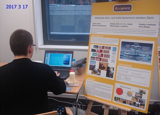 Michał Kropidłowski w regionie E(x)plory grafika