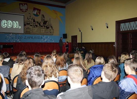 Wizyta trzecioklasistów w szkołach ponadgimnazjalnych grafika