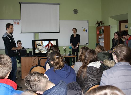 Wizyta trzecioklasistów w szkołach ponadgimnazjalnych grafika