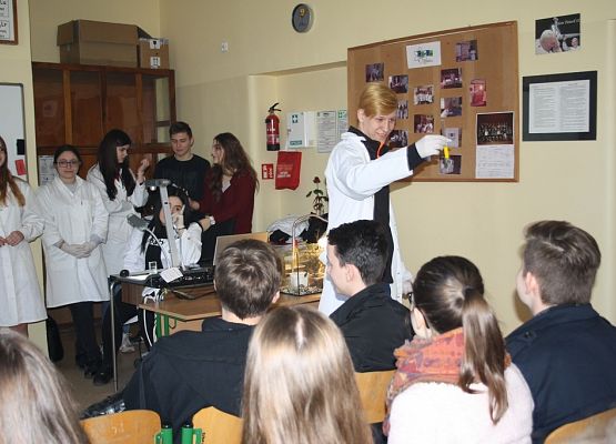 Wizyta trzecioklasistów w szkołach ponadgimnazjalnych grafika