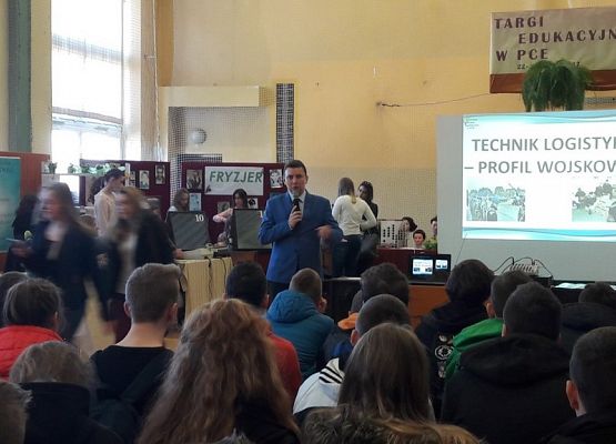 Wizyta trzecioklasistów w szkołach ponadgimnazjalnych grafika