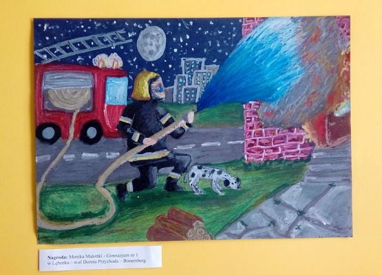 "25 lat PSP - Profesjonalni, Sprawni, Pomocni" - rozstrzygnięcie konkursu grafika