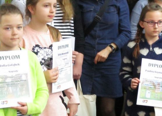 IV Powiatowy Konkurs Plastyczny "Działaj kulturalnie - myśl globalnie - segreguj lokalnie” grafika