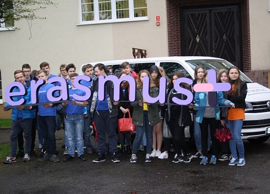 Konferencja Erasmus+ w Lęborku grafika