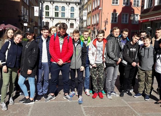 Lekcja przedmiotowa z języka polskiego w Gdańsku grafika