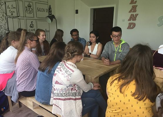 Spotkanie z młodymi wolontariuszami grafika