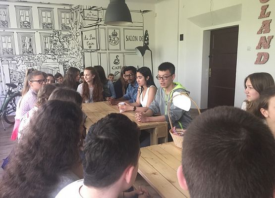 Spotkanie z młodymi wolontariuszami grafika