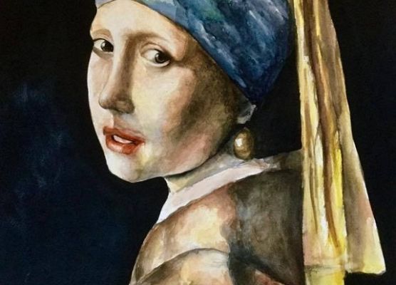 Sukcesy plastyczne Marty Zanewycz z IIIb grafika