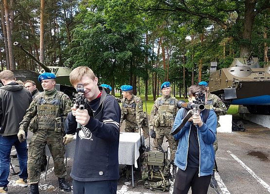 Święto Batalionu w Lęborku - Ia w Jednostce Wojskowej grafika