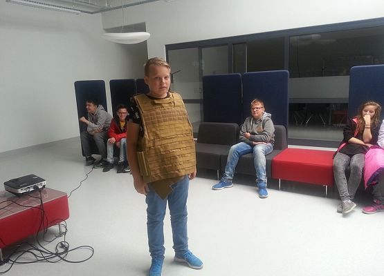 Ciekawa lekcja w terenie grafika