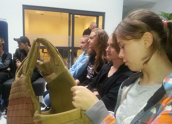 Ciekawa lekcja w terenie grafika