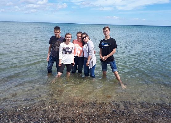 Uczniowie Gimnazjum nr 1 w Stralsundzie grafika