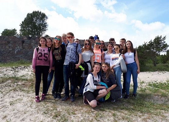 Uczniowie Gimnazjum nr 1 w Stralsundzie grafika