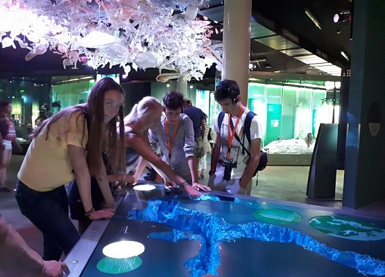 Uczniowie Gimnazjum nr 1 w Stralsundzie grafika