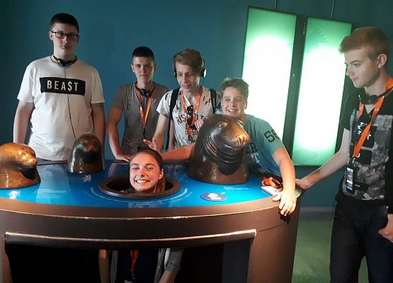 Uczniowie Gimnazjum nr 1 w Stralsundzie grafika