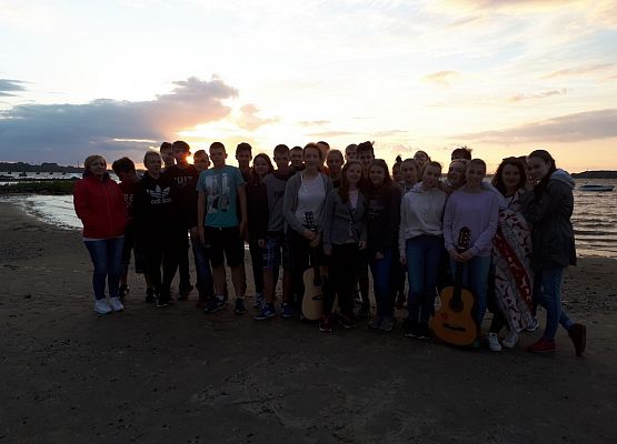 Uczniowie Gimnazjum nr 1 w Stralsundzie grafika