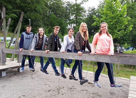 Uczniowie Gimnazjum nr 1 w Stralsundzie grafika