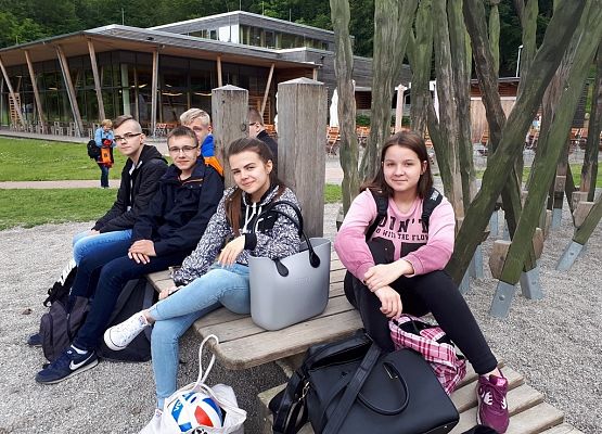 Uczniowie Gimnazjum nr 1 w Stralsundzie grafika