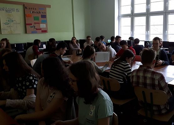 EUROPASS w klasie 3B grafika