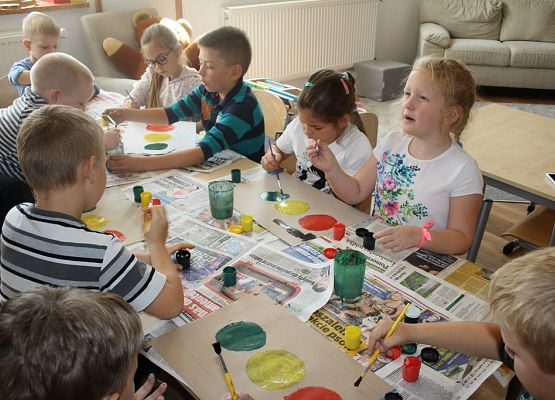 Świetlicowe malowanie grafika