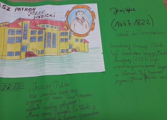 Szkolny Turniej Wiedzy o Józefie Wybickim grafika