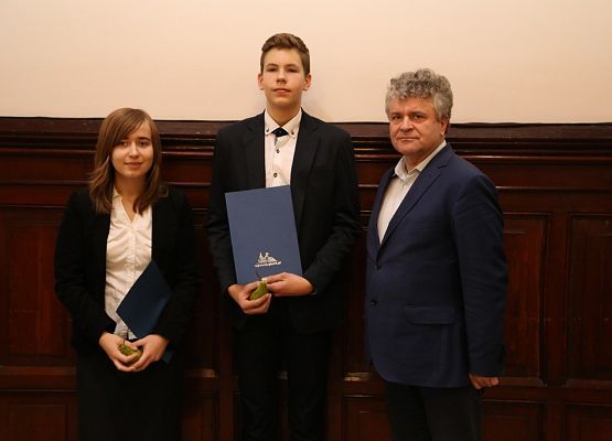 Nagrody Burmistrza Miasta w lęborskim Ratuszu grafika