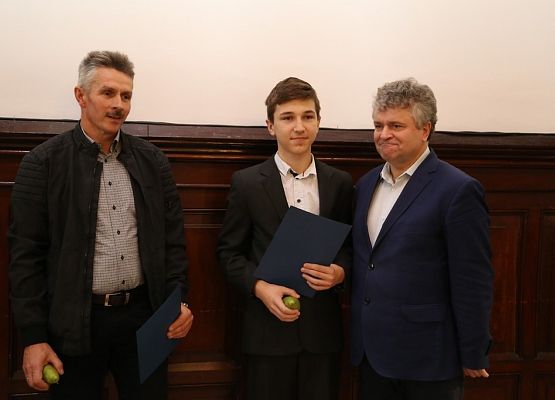 Nagrody Burmistrza Miasta w lęborskim Ratuszu grafika