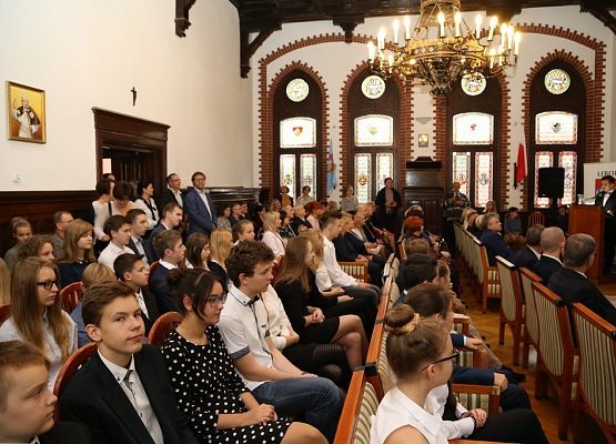 Nagrody Burmistrza Miasta w lęborskim Ratuszu grafika