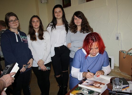 Spotkanie autorskie w MBP grafika