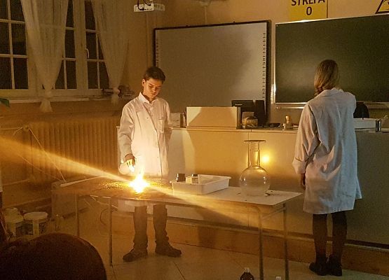 Nerd Night w I Liceum Ogólnokształcącym  w Lęborku grafika